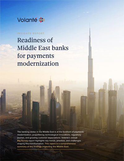 Readiness of Middle East banks for payments modernization